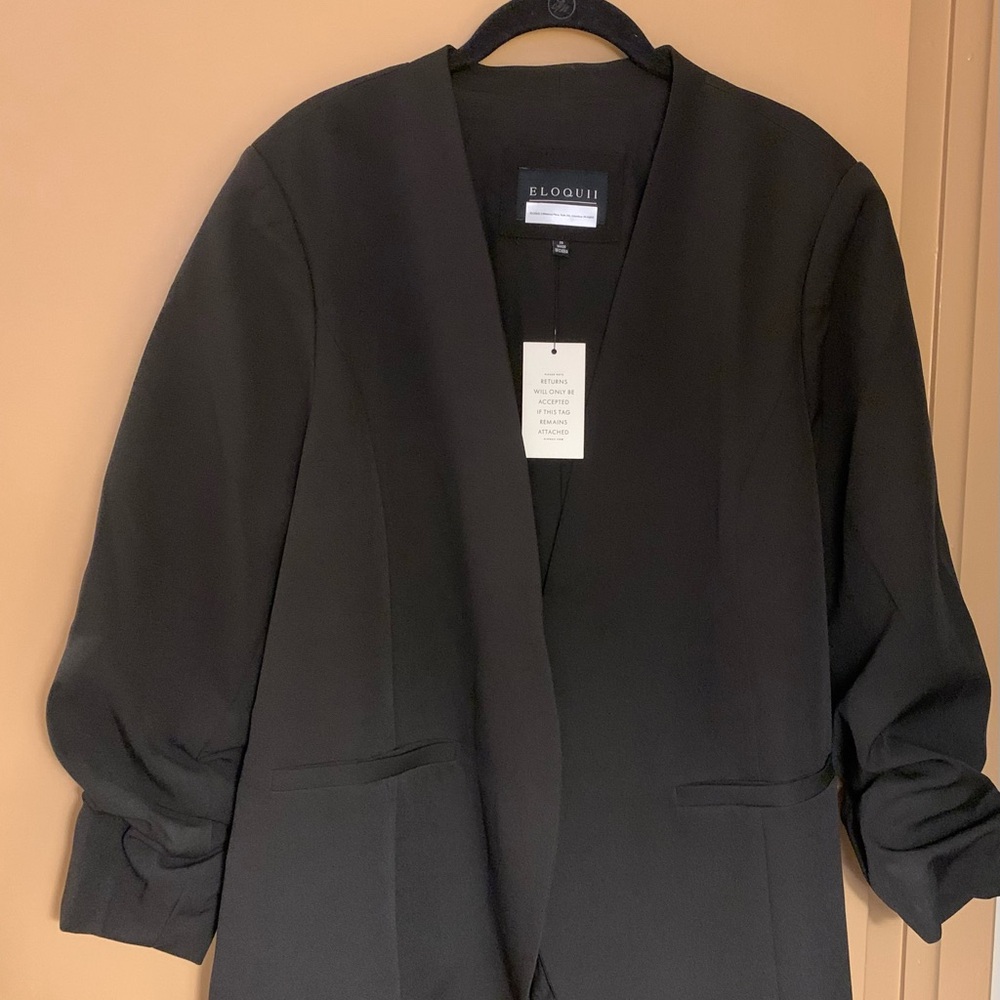 Eloquii Black Blazer